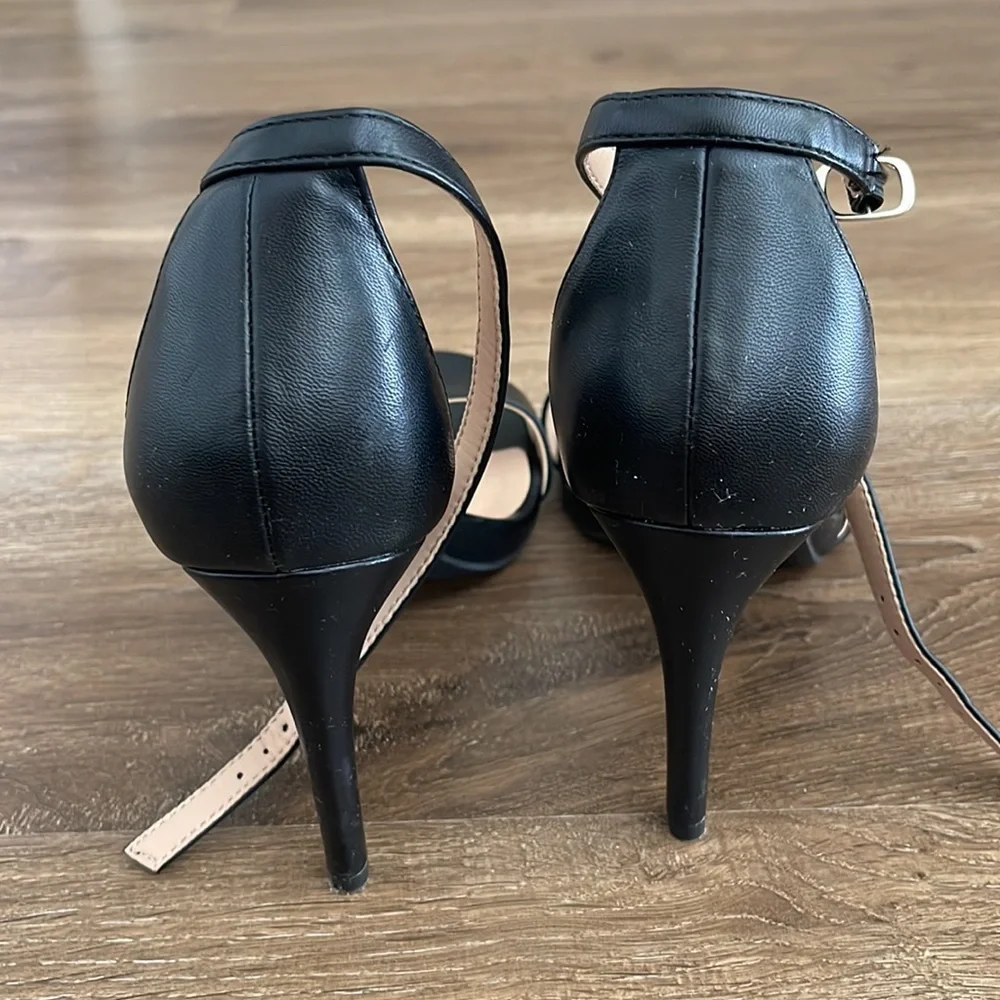 Stiletto 3.5" Heels w/ Ankle Straps - Picture 2 of 3